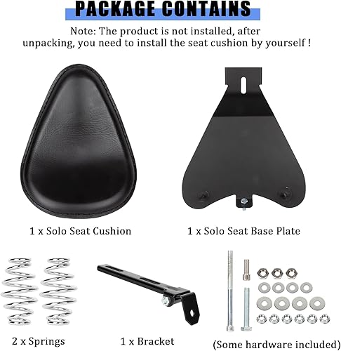 Miniatura 7 de psler - Kit de cojín para asiento individual de motocicleta para Sportster XL 883 1200 Chopper Bobber Custom