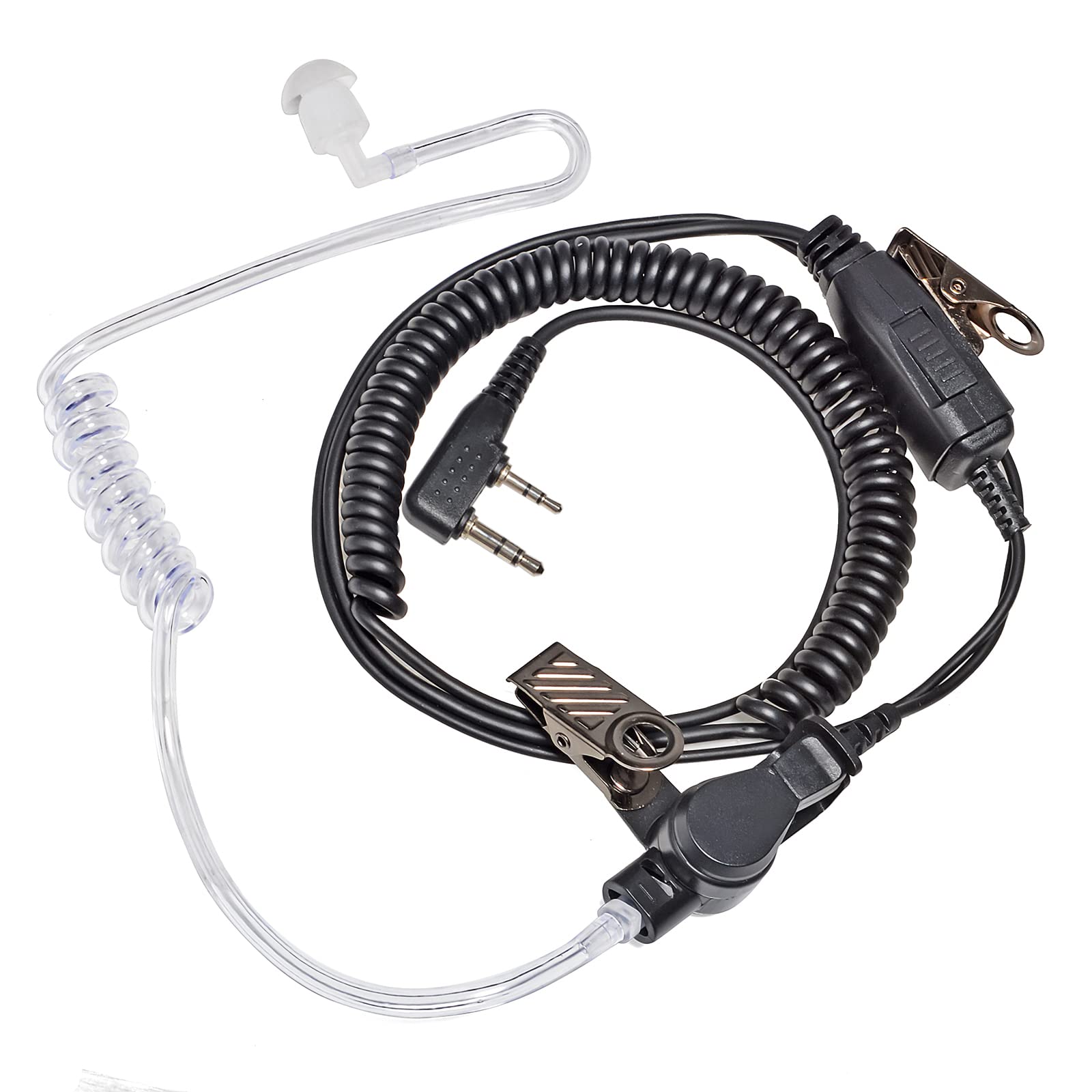 Écouteurs d'origine 2 broches K Port écouteur pour Baofeng talkie-walkie UV-5R UV-82 BF-888S