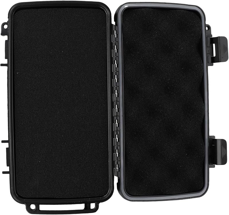 IP67 Rated Waterproof Hard Case, Shockproof Tool Organizer with Foam Insert for Camera and Outdoor Gear, ABS Plastic Protective Box with Pressure Relief Valve(WL604B#)