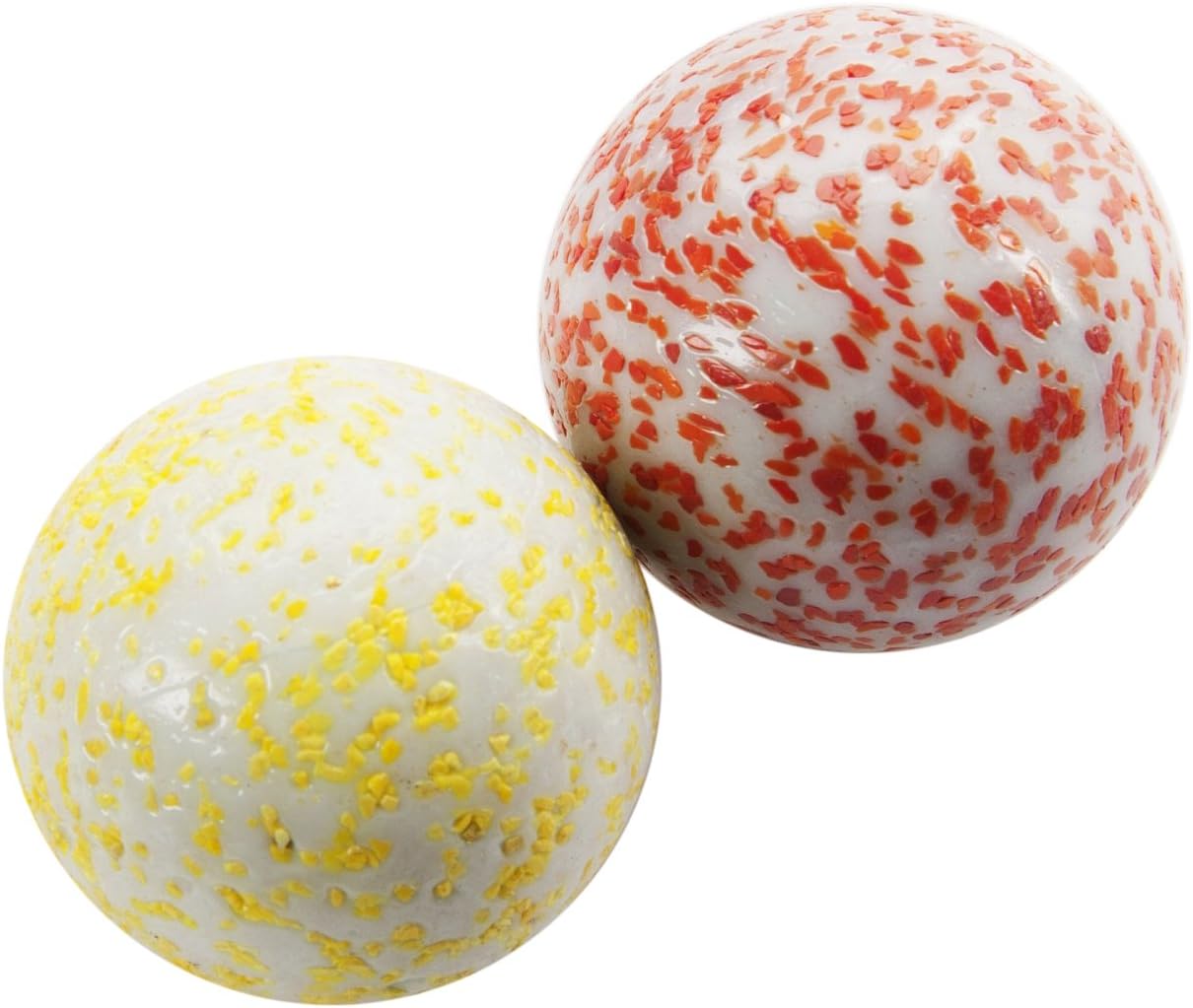 White Comic’s - Awesome Ally Marbles 45mm 2 per Bag, Assorted Color