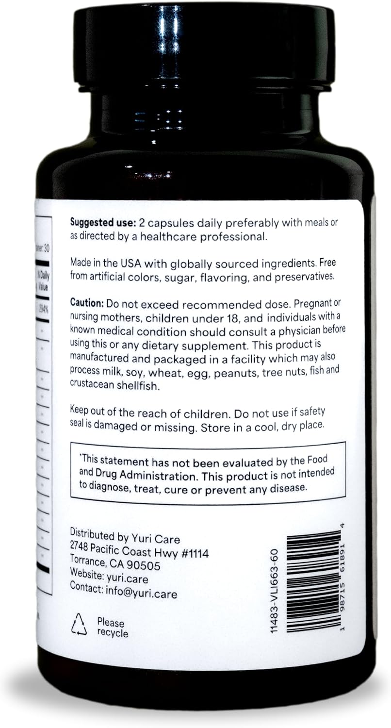 Natural Uric Acid Cleanse with Celery Seed, Chanca Piedra, Pomegranate Extract, Tart Cherry Extract Capsules - Kidney Cleanse Detox & Repair for Uric Acid Flush