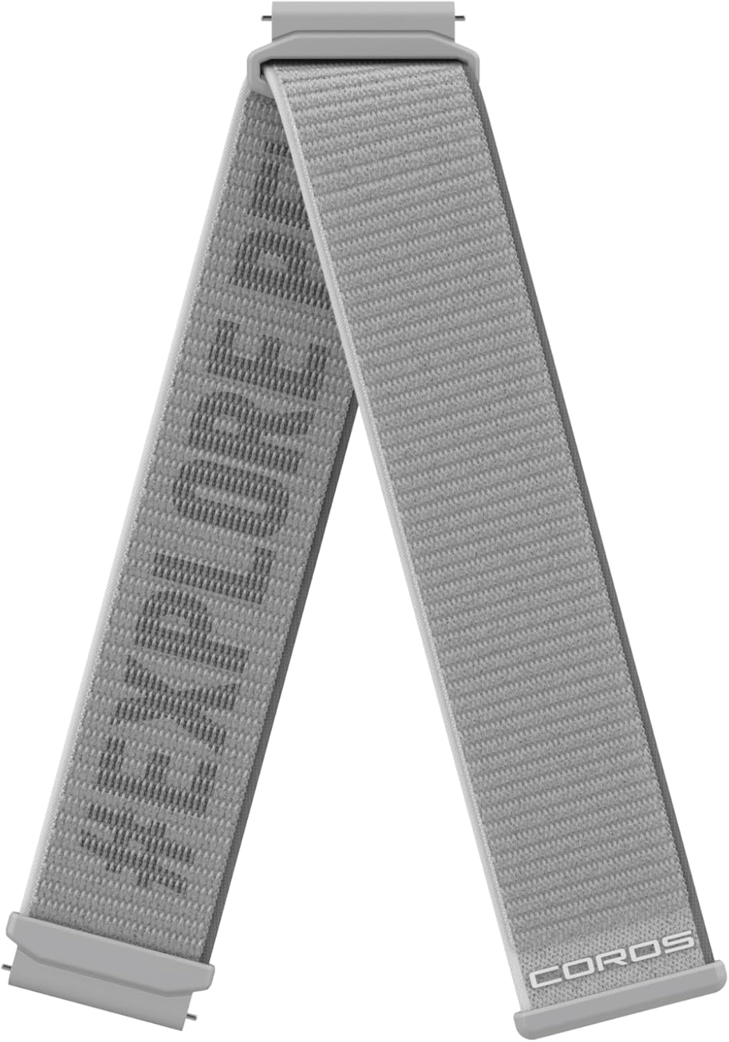 COROS 22mm Watch Band- Only compatible with APEX Pro/APEX 2 Pro/PACE 3/APEX 46mm/PACE Pro/APEX 4 (42mm)/PACE 4 (Grey, Nylon)