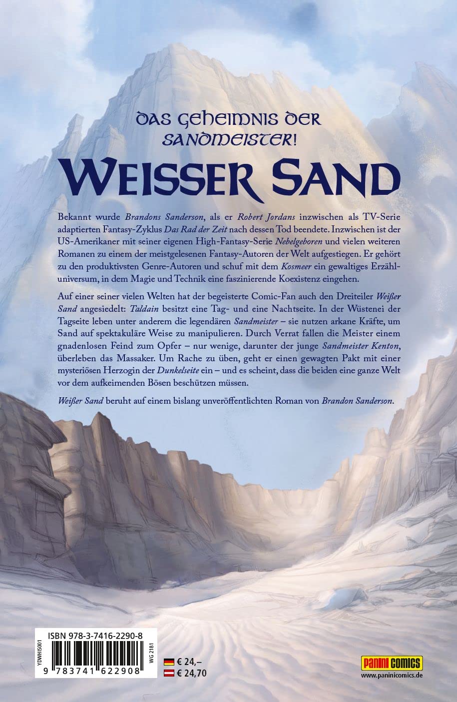 Brandon Sandersons Weißer Sand - Eine Graphic Novel aus dem Kosmeer: Bd. 1