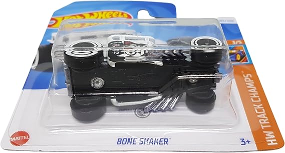 Hot Wheels Bone Shaker 3/5 HW Track Champs, White Treasure Hunt