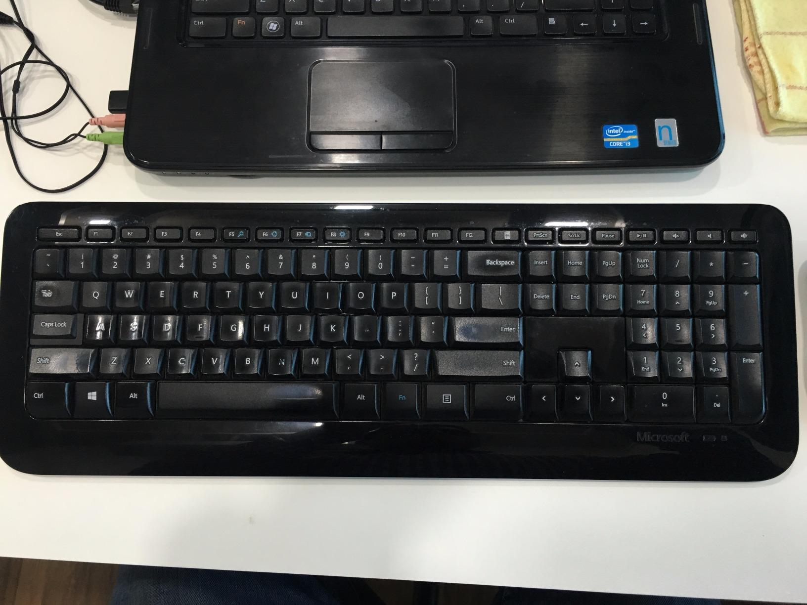 Amazon.in Buy Microsoft Wireless Desktop 800 Keyboard and Mouse Set