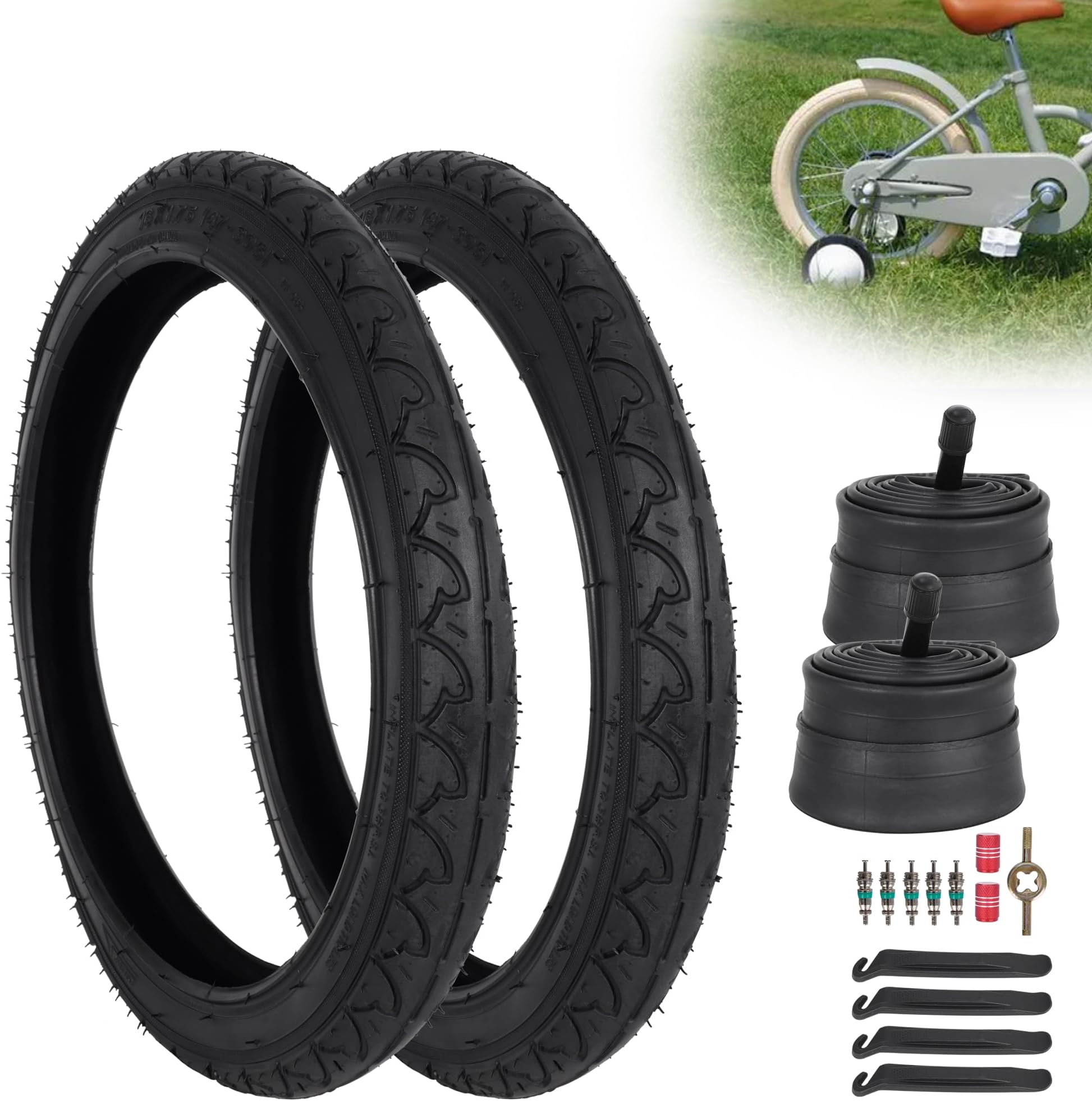 16 1.75 tire Clearance