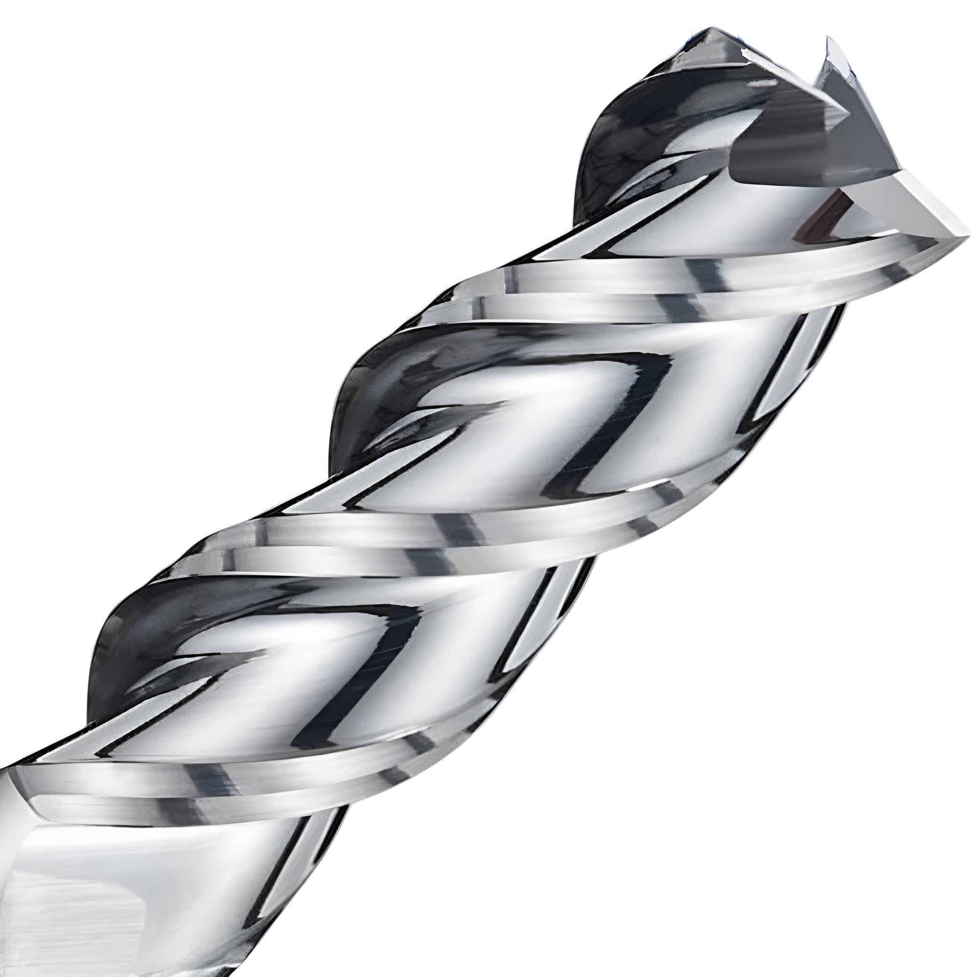 Frez VHM, Z=3, polerowane naprężenie, gładkie, ostre Ø 1-20 mm do aluminium, miedzi, MDF (12,0 x 45 x 100 - d2=12 mm XL)