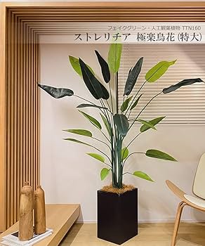 ストレリチア（極楽鳥花）人工植物 約160cm 楽天市場】[160/180cm] 極楽鳥花 ストレリチア 人工観葉植物