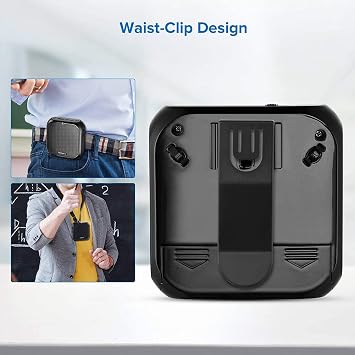 Portable Voice Amplifier, Booster with Microphone Loudspeaker Personal PA System for Amplification