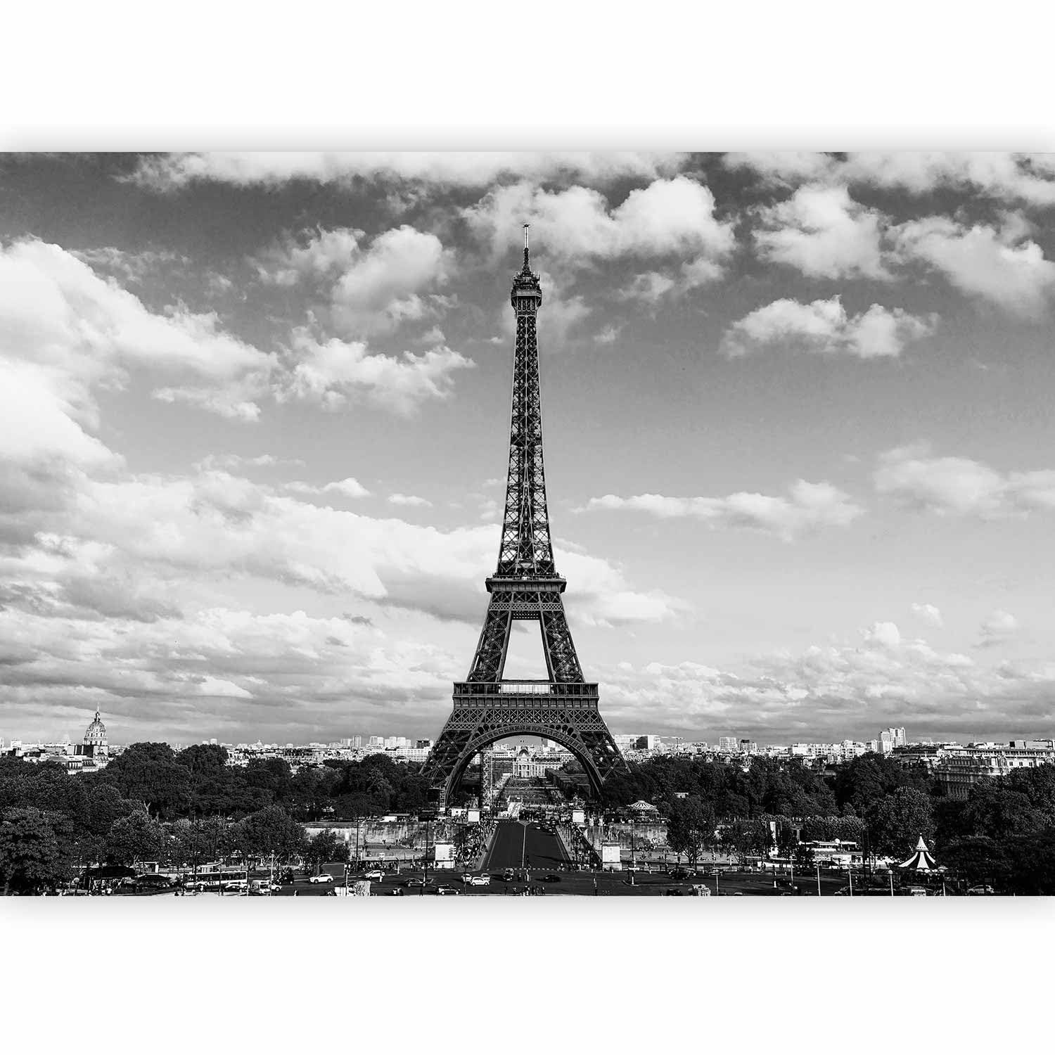 Architecture nuages photographie ciel de ville paris tour eiffel décoratif
