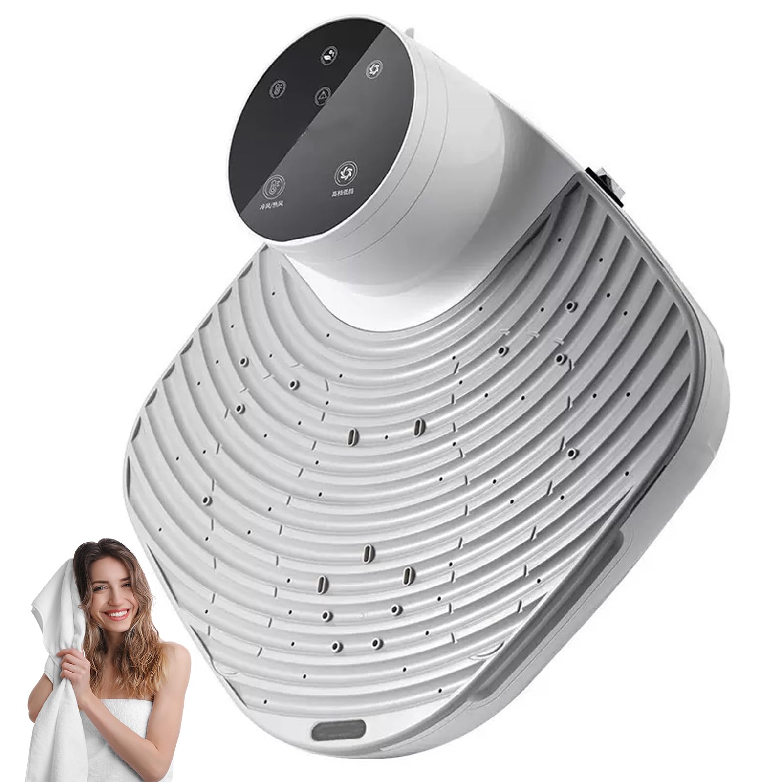 Secador corporal eficiente de 1300W impermeable con regulación frío y calor