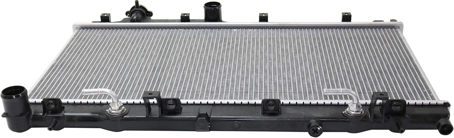 Evan Fischer Radiator Compatible With 2010-2014 Subaru Outback, Legacy 2.5L Automatic Transmission With Transmission Cooler