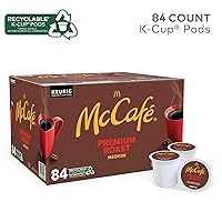Vista 2 de McCafe Premium Roast Cápsulas Keurig K-Cup de café tostado prémium, cápsulas de café tostado medio, 84