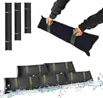 Sacco Assorbitore Acqua Estresen - Barriera Anti Alluvione Attivata Dall'Acqua - Paratie Antiallagamento Per Garage E Casa - 2 Pezzi 300x20cm - Foto 6