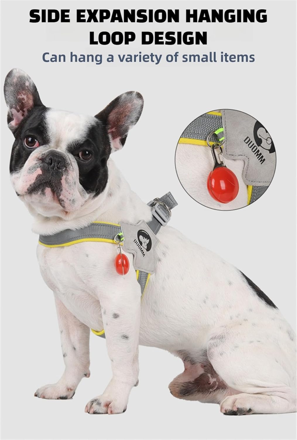 Adjustable Dog Harness – Breathable Y-Shape Vest Harness with Leash for Small & Large Dogs, Night Reflective & Comfortable for Easy Walking (Brown+Black Luxury Style+Leash, Medium)