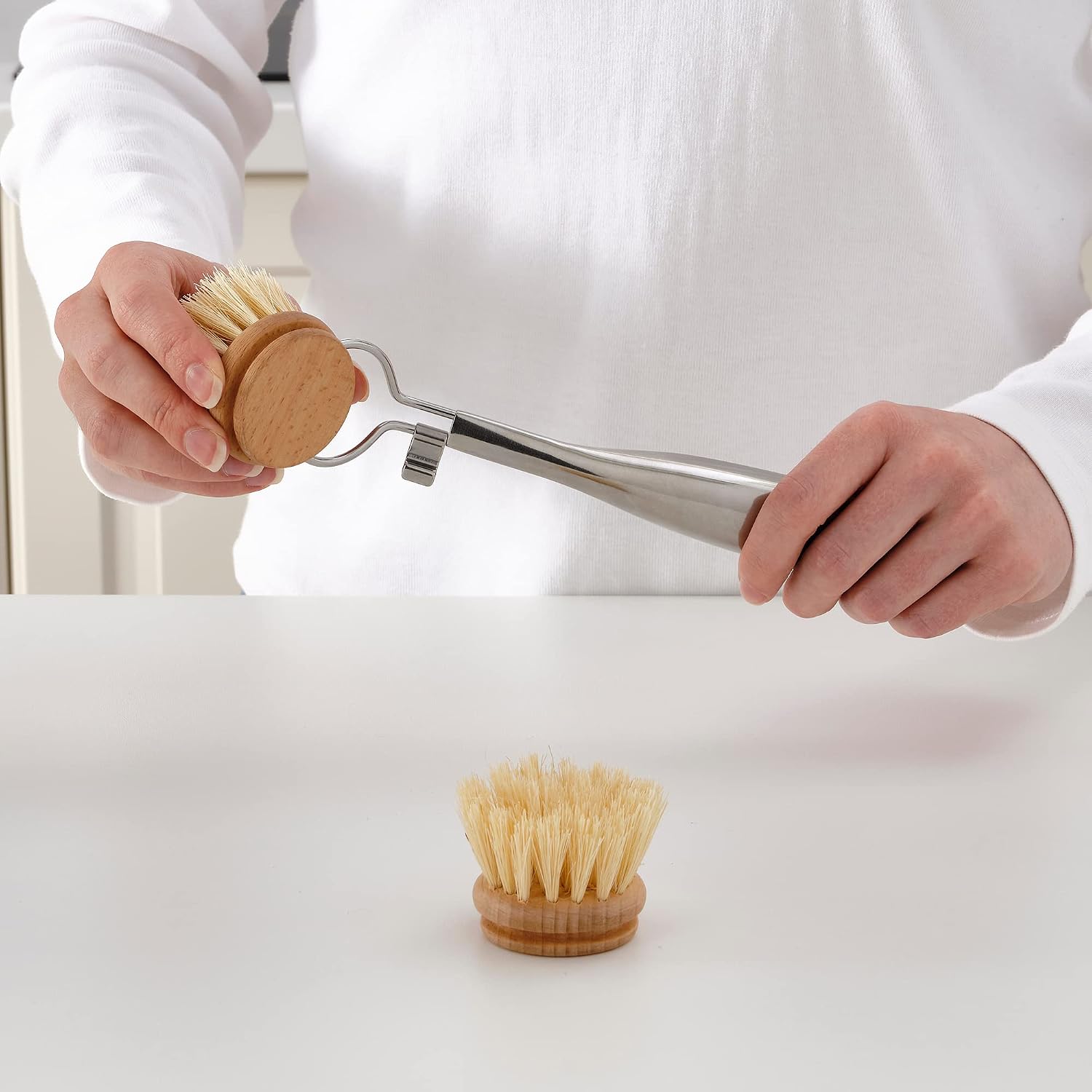 ProTuning VÄLVÅRDAD Dish-washing brush refills, agave leaf fibre