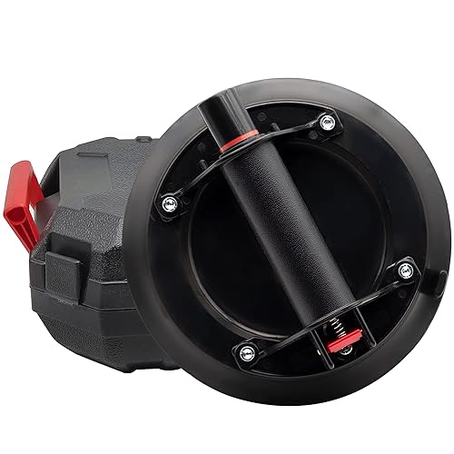 Ventosa de alta resistencia de 8 pulgadas para levantar vidrio grande, azulejos, mármol, elevador de succión al vacío industrial con mango para