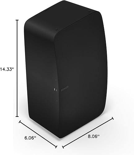 Vista 8 de Sonos Cinco - Negro - Altavoz inalámbrico de alta fidelidad