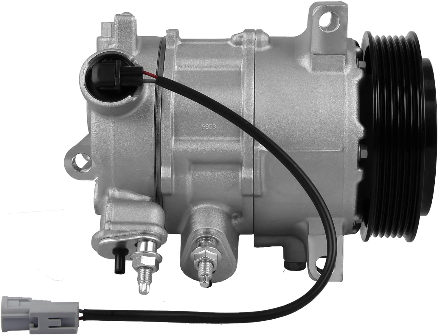 AC Compressor with Clutch fit for 2009-2012 Dodge Caliber 2.0L 2.4L / 2009-2017 for Jeep Compass 2.0L 2.4L / 2009-2016 Jeep Patriot 2.0L 2.4L