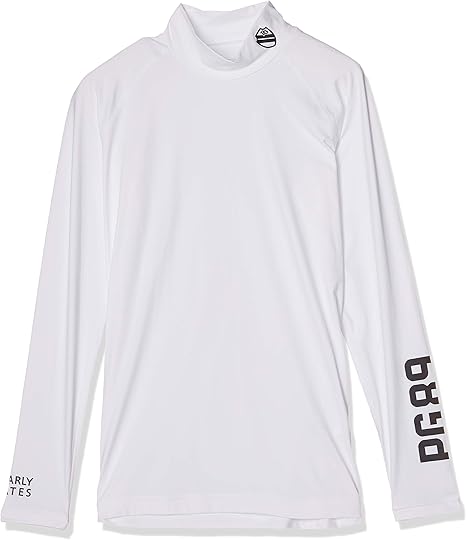 Amazon パーリーゲイツ メンズ 長袖 ハイネックシャツ 吸水速乾 Uvカット 接触冷感 消臭 インナー ゴルフ 053 030 ホワイト 日本 6 Xl 日本サイズxl相当 シャツ 通販