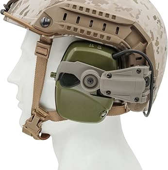 イギリス軍 防弾ヘルメット LEVEL 3A アークレール付 イギリス軍 防弾