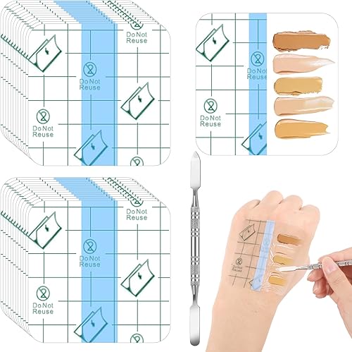 Juego 201 en 1 paleta de mano de maquillaje de un solo uso, paleta de mezcla de maquillaje, bandeja de mezcla de base, paleta de maquillaje