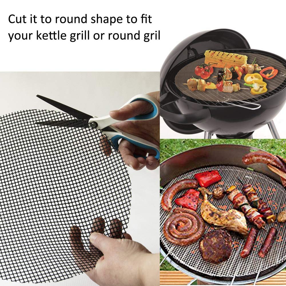 Ulalaza Sacca per griglia per Barbecue Antiaderente Resistente alle Alte Temperature, Riutilizzabile e Facile da Pulire
