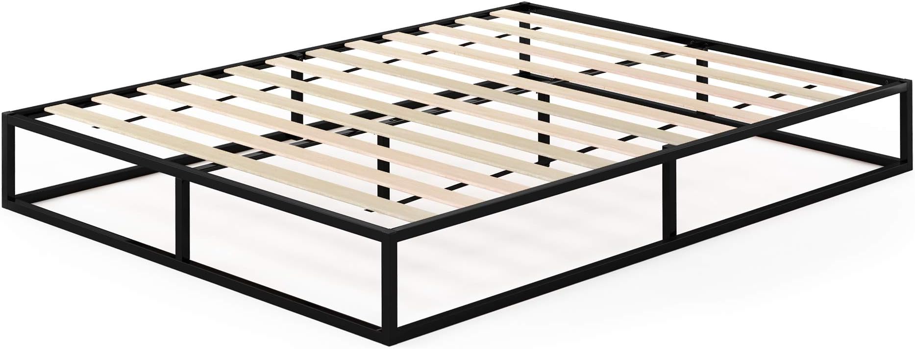 Furinno Angeland Monaco Bedframe, Queen, Black