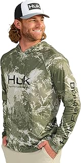 HUK
Men's Pursuit Pattern Crew Sleeve, Performance Shirt
