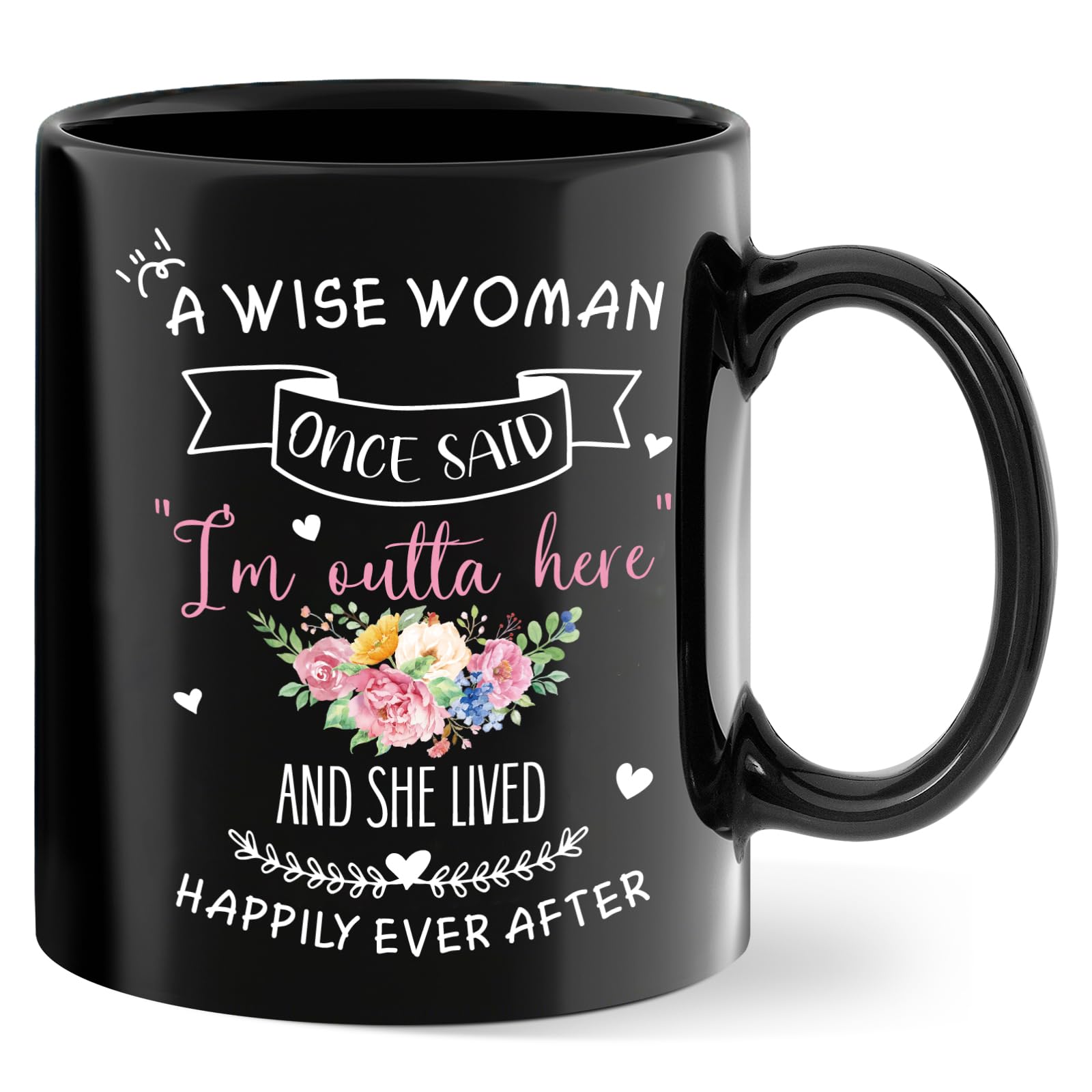 Retirement Gifts for Women, A Wise Women Mug, Retirement Leaving Presents, Funny Ceramic Coffee Mug Gift Ideas for Best Friend, Mum, Colleagues, Boss Lady, Teachers, Goodbye Farewell Leaving Gifts