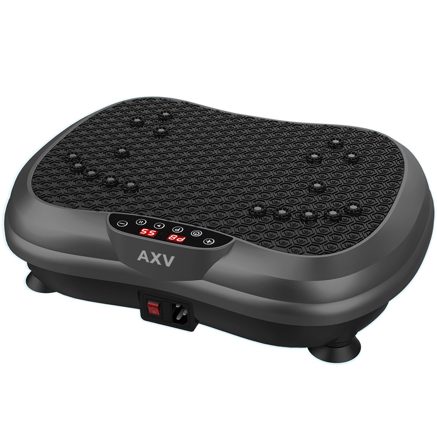 AXV Vibration Plate Exercise Machine Whole Body Workout Vibrate Fitness Platform Lymphatic Drainage Machine for Weight Loss Shaping