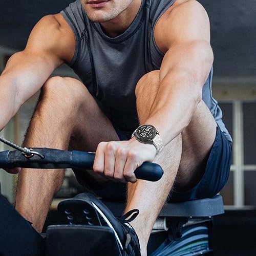 Miniatura 7 de Compatible con Garmin Fenix 7X Band 1.024 in de ancho, correas de reloj suaves de repuesto para Fenix 7XFenix 6XFenix 6X ProFenix 5XFenix 5X