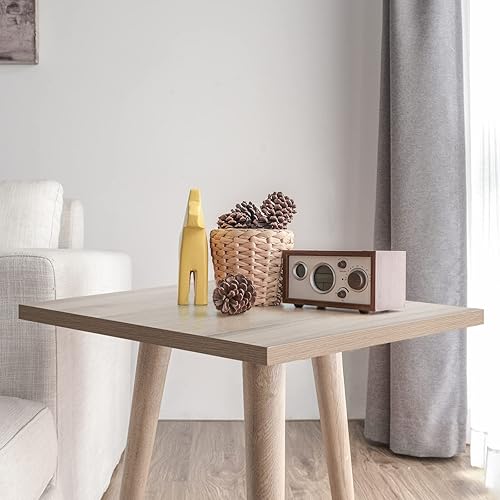 Miniatura 87 de Kaboon Mesa universal de 24 x 24 pulgadas, paquete de 2, solo encimera reversible de melamina, uso doméstico o comercial en interiores, 1 pulgada