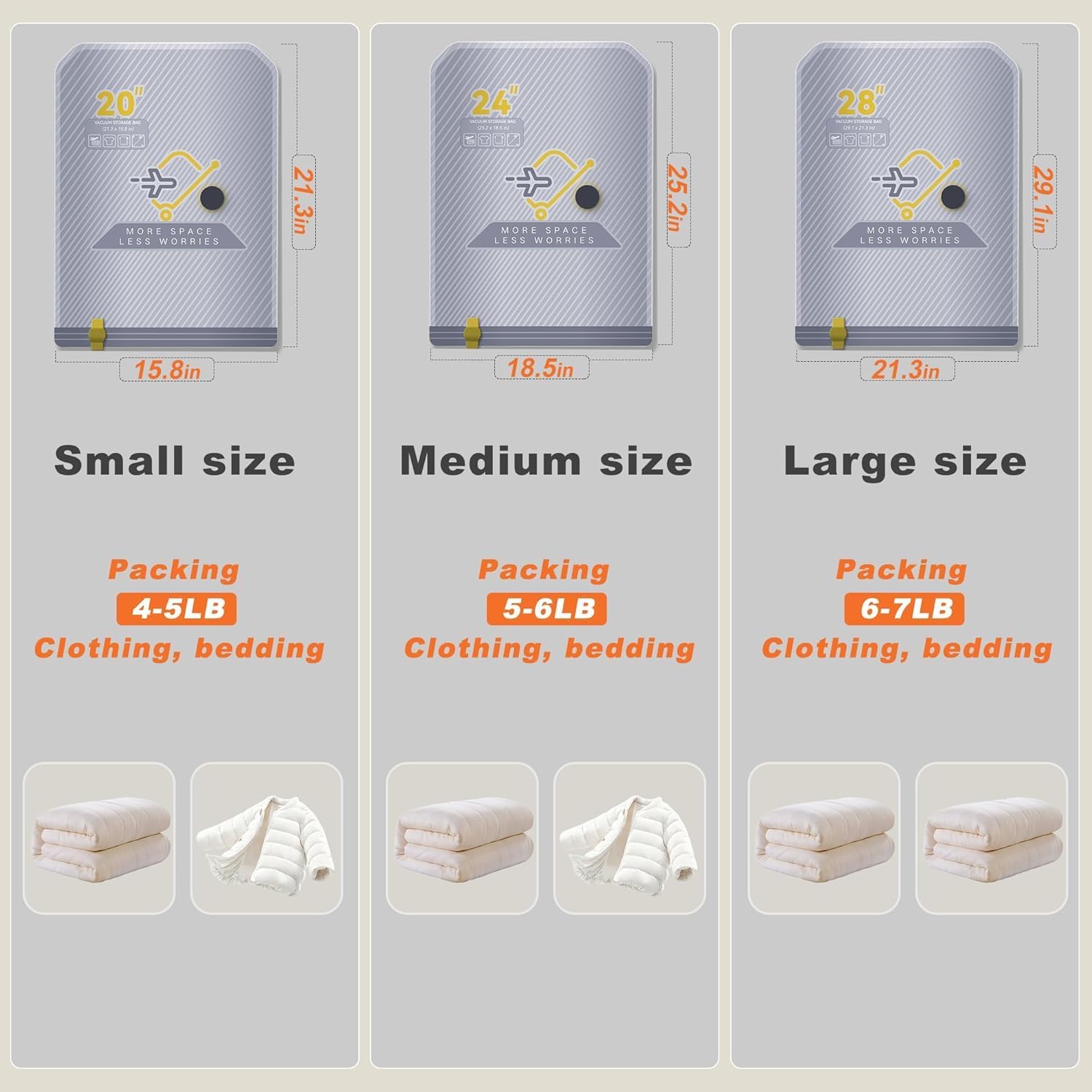 15-Pack Vacuum Bags for Travel with Wireless Rechargeable Pump, Carry-on Size Compression Packing Bags for Luggage & Suitcase, Space Saver for Clothes & Clothing, 15 Combo Travel Size, Fast 3S Vacuum