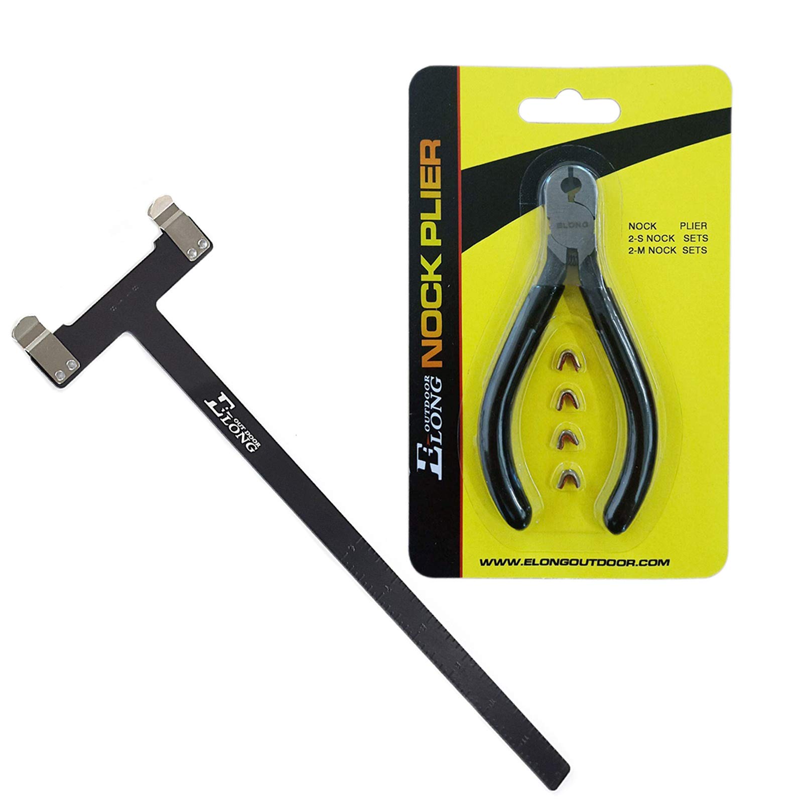 Buy NIKA ARCHERY Nock Pliers Set, 4 String Nocking Points, Bow T Square