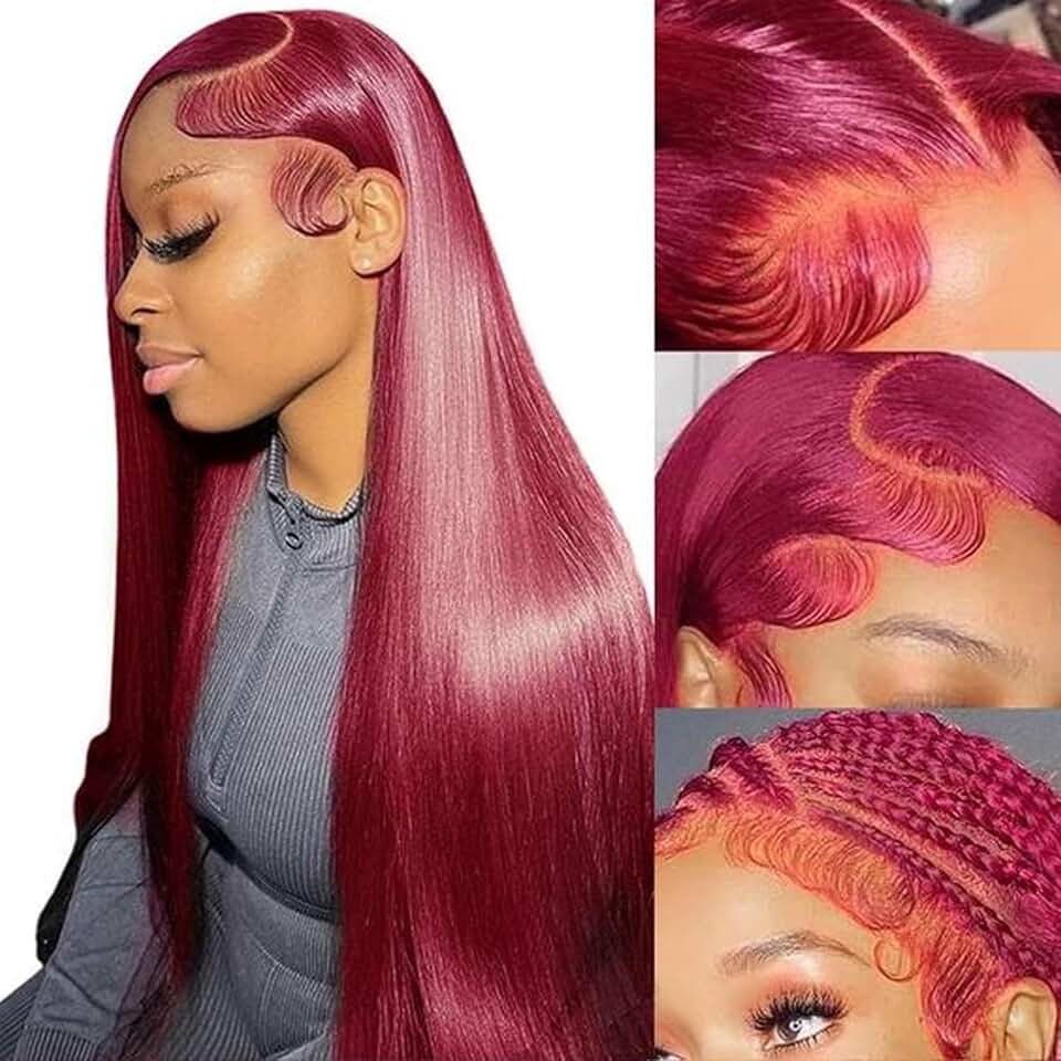 Fiumer Burgundy Wig