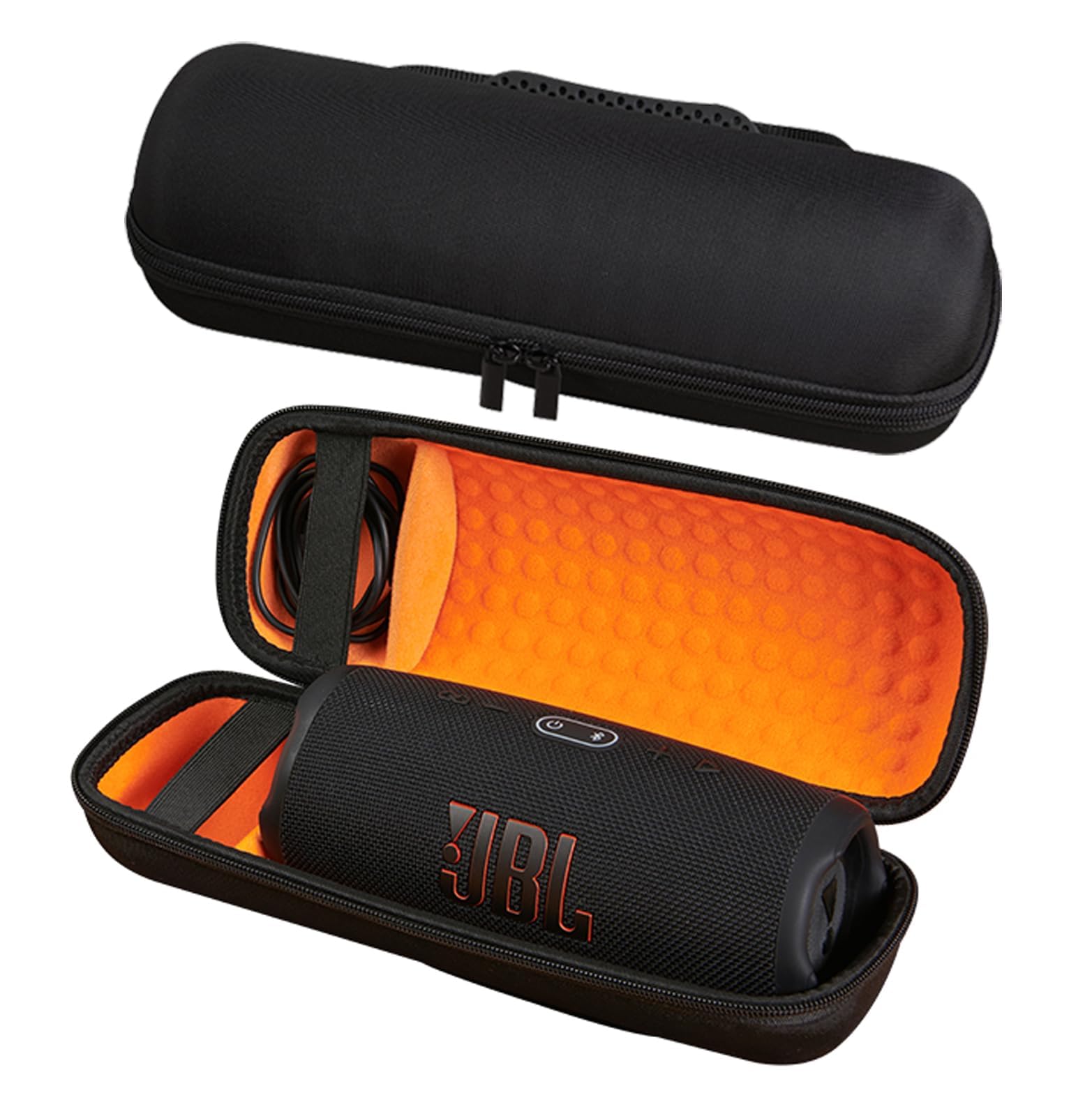 eWINNER Hard Travel EVA Case Compatible with JBL Charge 5 / Charge 4 Waterproof Bluetooth Speaker,Carrying Storage Case for JBL Charge 5 / Charge 4 Speaker Protective Accessories