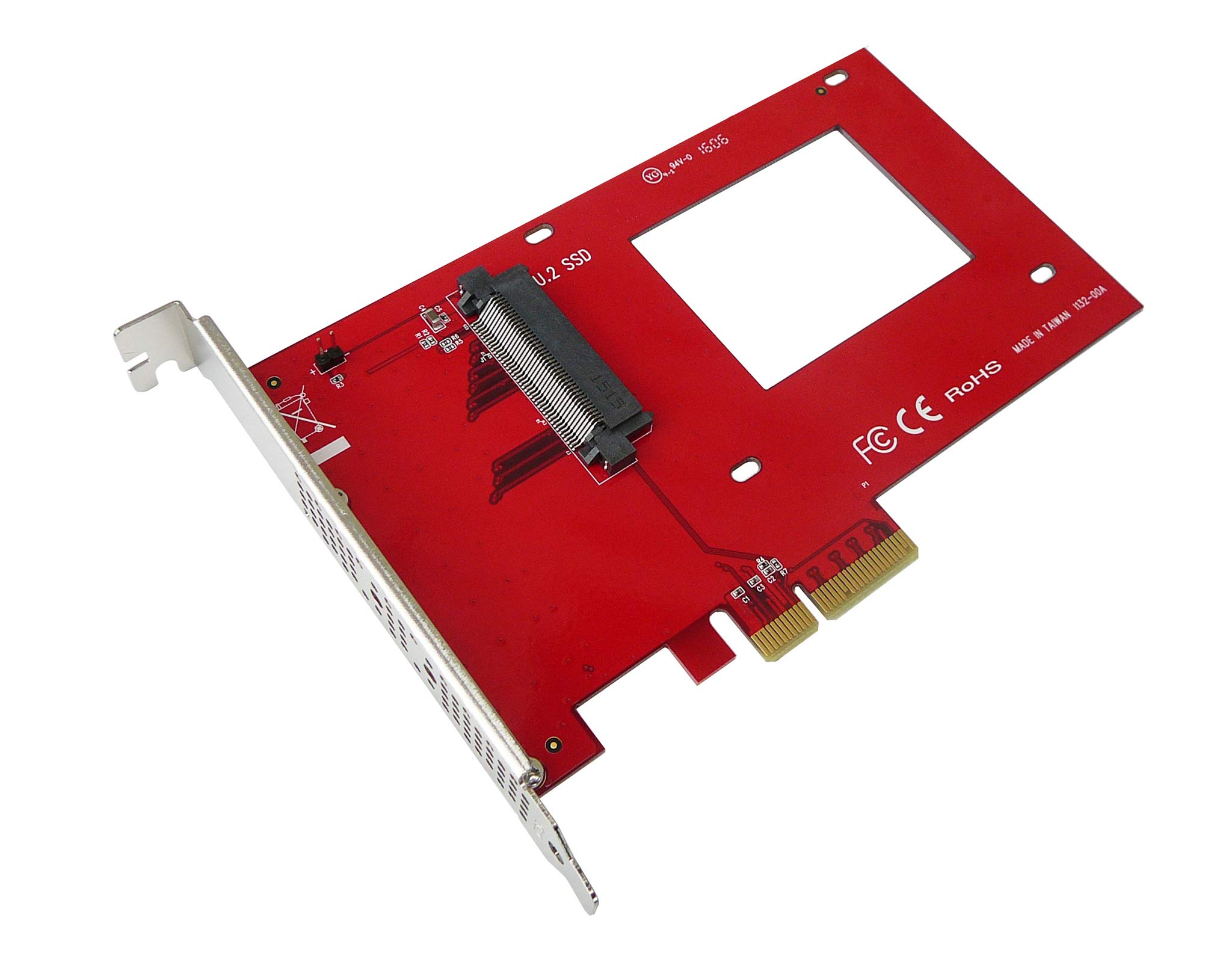 KALEA-INFORMATIQUE Kontroler kart High Speed PCIe x4 typ PCIe 3.0 do SSD pcie-nvme i 2 – profesjonalny/komponenty, wysokiej jakości – wstępnie zainstalowane sterowniki do Windows/Mac/Linux