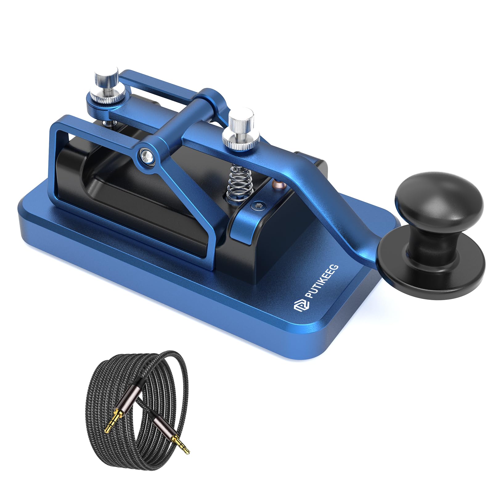 Tasto Telegrafico Morse CW - Doppio Paddle Per Radioamatori, Portatile E Preciso