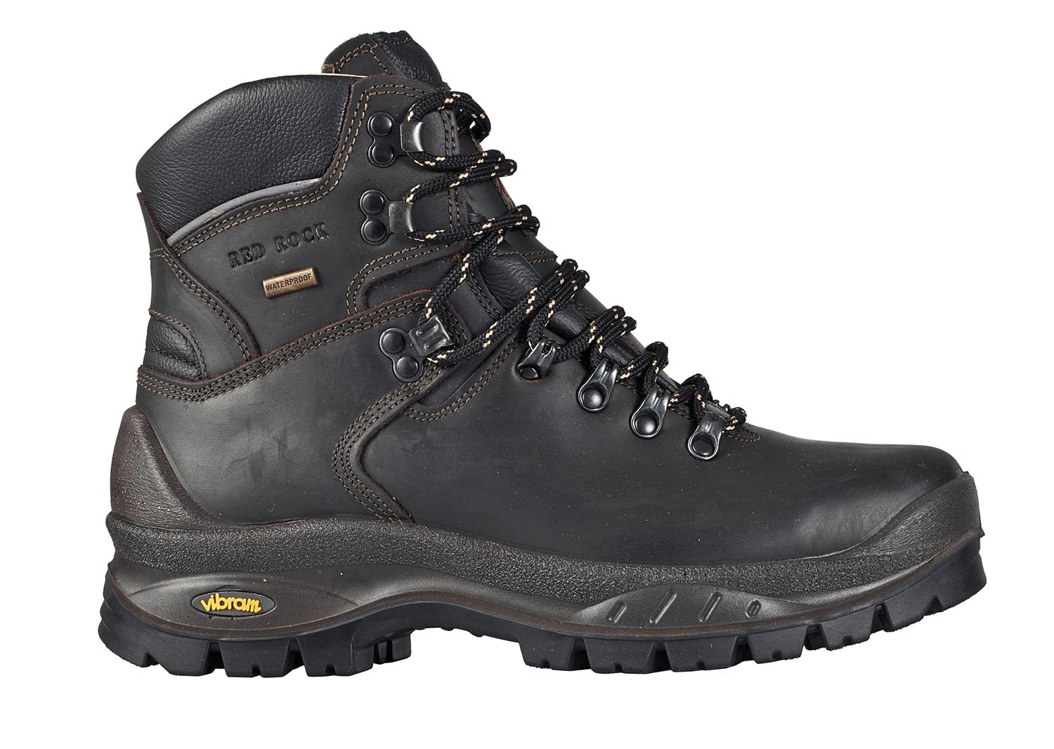 RED ROCK Scarpone Marrone Dakar Impermeabile Waterproof - Scarponcini E Scarponi