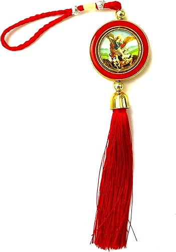 Gigi's Classy Kids Home Blessing Protector de doble cara imagen religiosa católica regalo (St Michael)