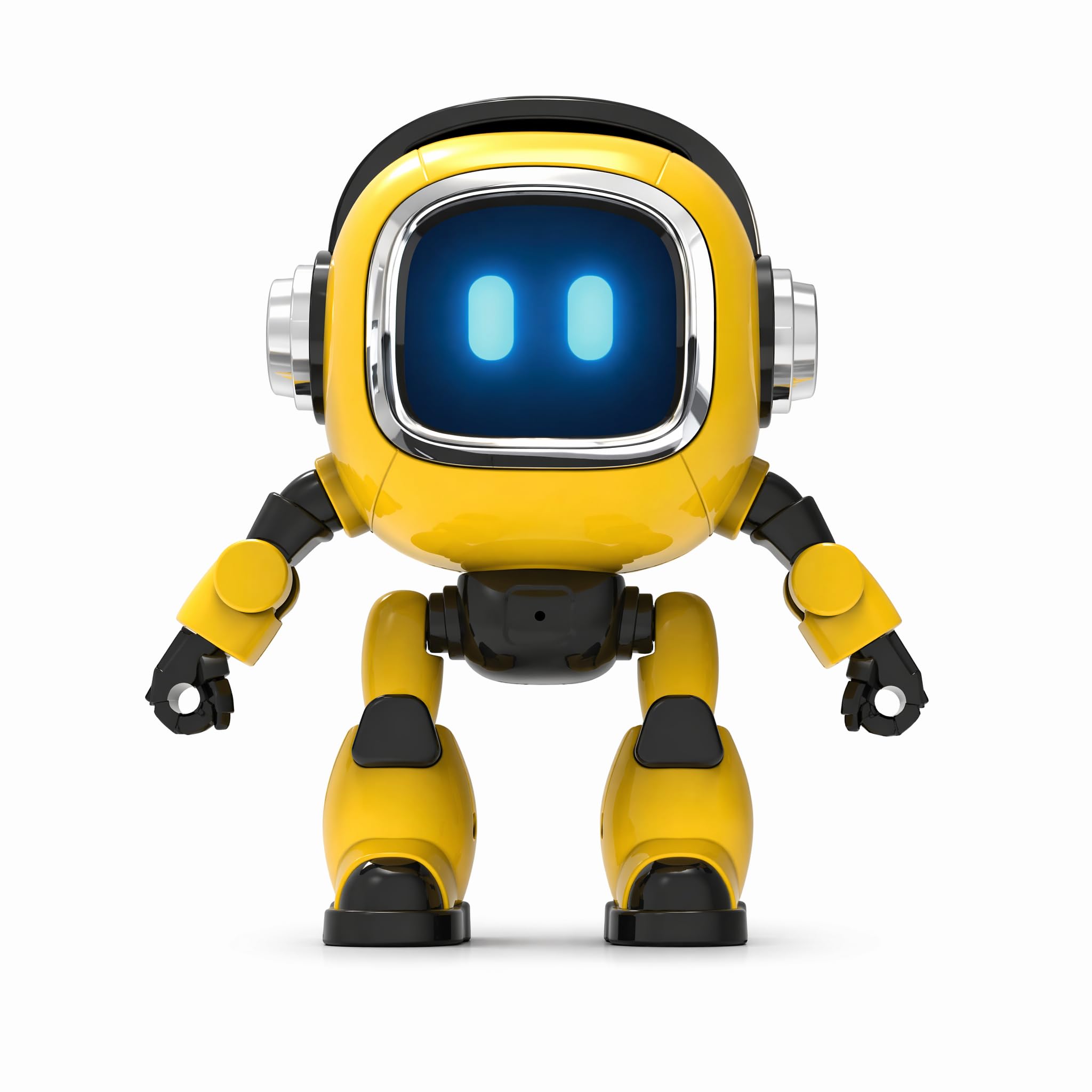 Jiawu Compagno Desktop AI, Chat Vocale Simpatici Animali Robot, Interazione Emotiva, Robot AI Interattivo con Espressioni Facciali, Giocattolo Ricaricabile per Adulti, Bambini