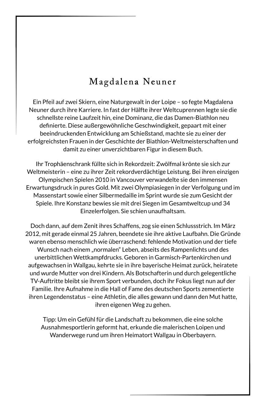 Meister der Loipe: Die 40 erfolgreichsten Biathleten und Langläufer der Geschichte