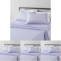 Vista 53 de Yaxa Basics - Juego de sábanas de microfibra ligeras súper suaves y libres de arrugas y transpirables de 3 piezas con bolsillos de 14 pulgadas