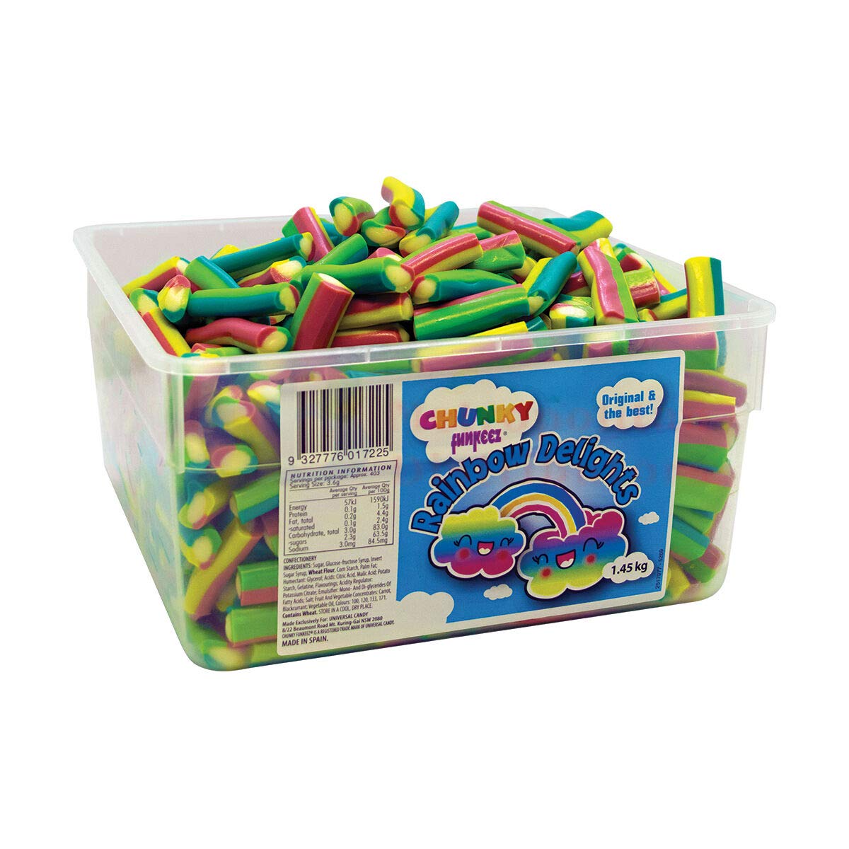 Chunky Funkeez Rainbow Delights