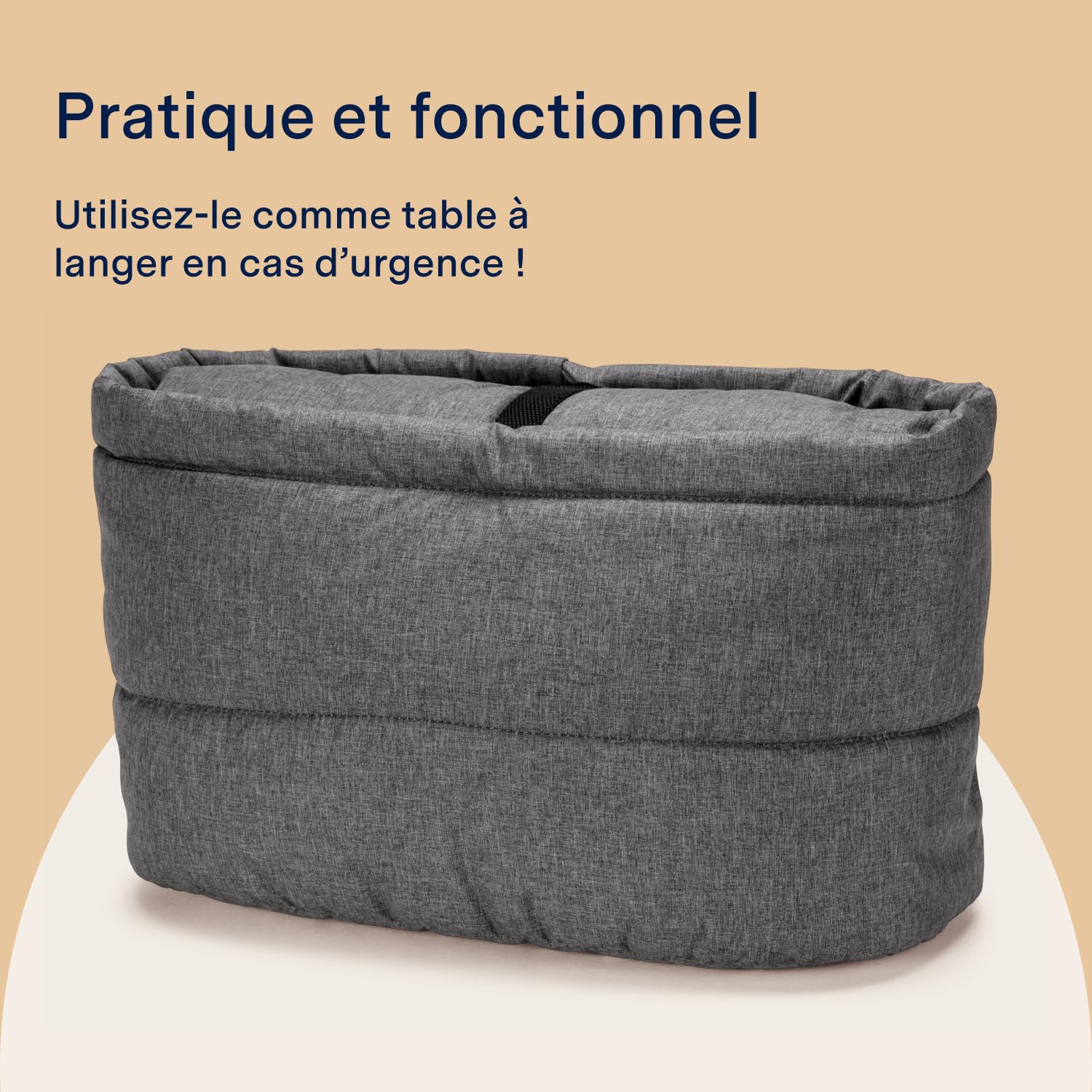 PEG Vario Foot Muff - Chancelière d'Hiver Extensible pour Poussette et Siège-Auto - Compatible avec les Produits Peg Perego