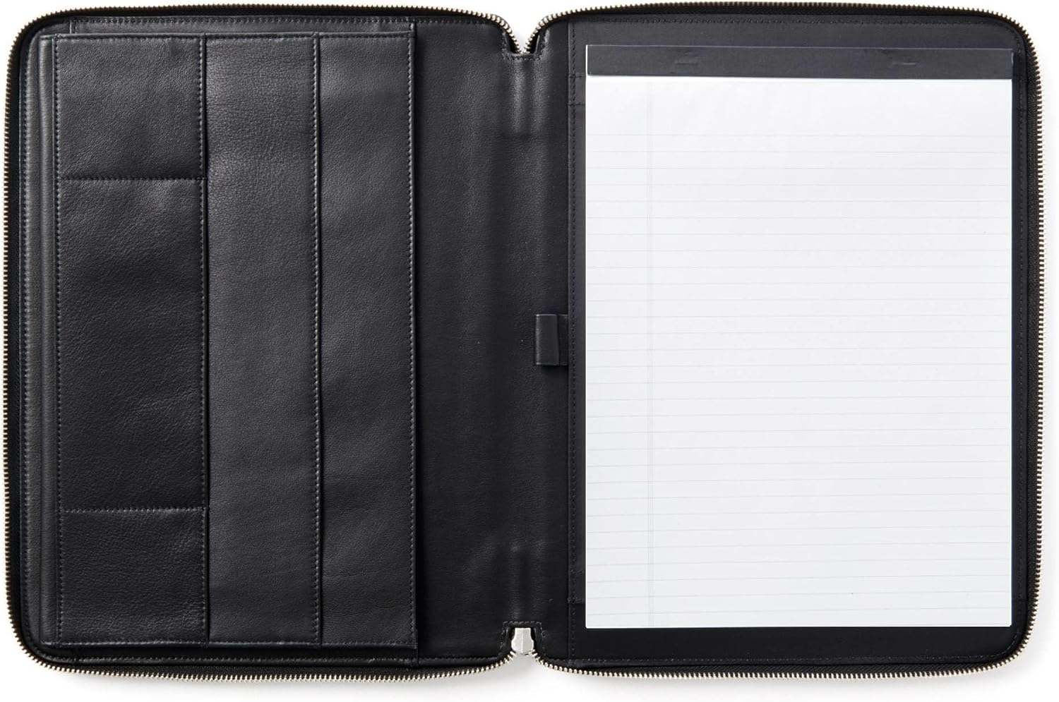 Leatherology Black Onyx Tablet Portfolio Padfolio Compatible with 12.9 Inch iPad Pro