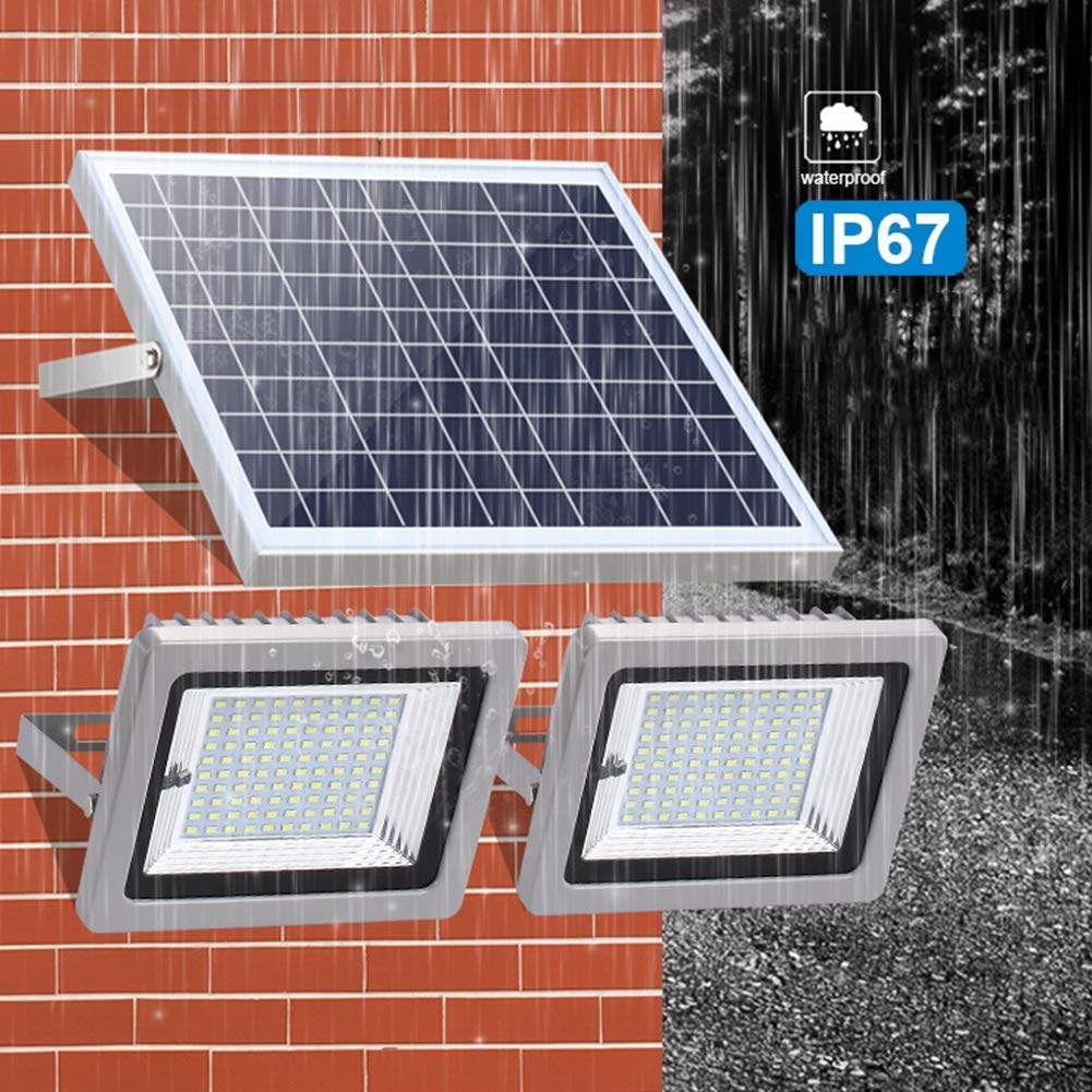 Jasny reflektor solarny LED Pilot zdalnego sterowania Solar Garden Light ściemniana jasność i harmonogram światło słoneczne wodoszczelne oświetlenie garażowe oświetlenie zewnętrzne Solar Street