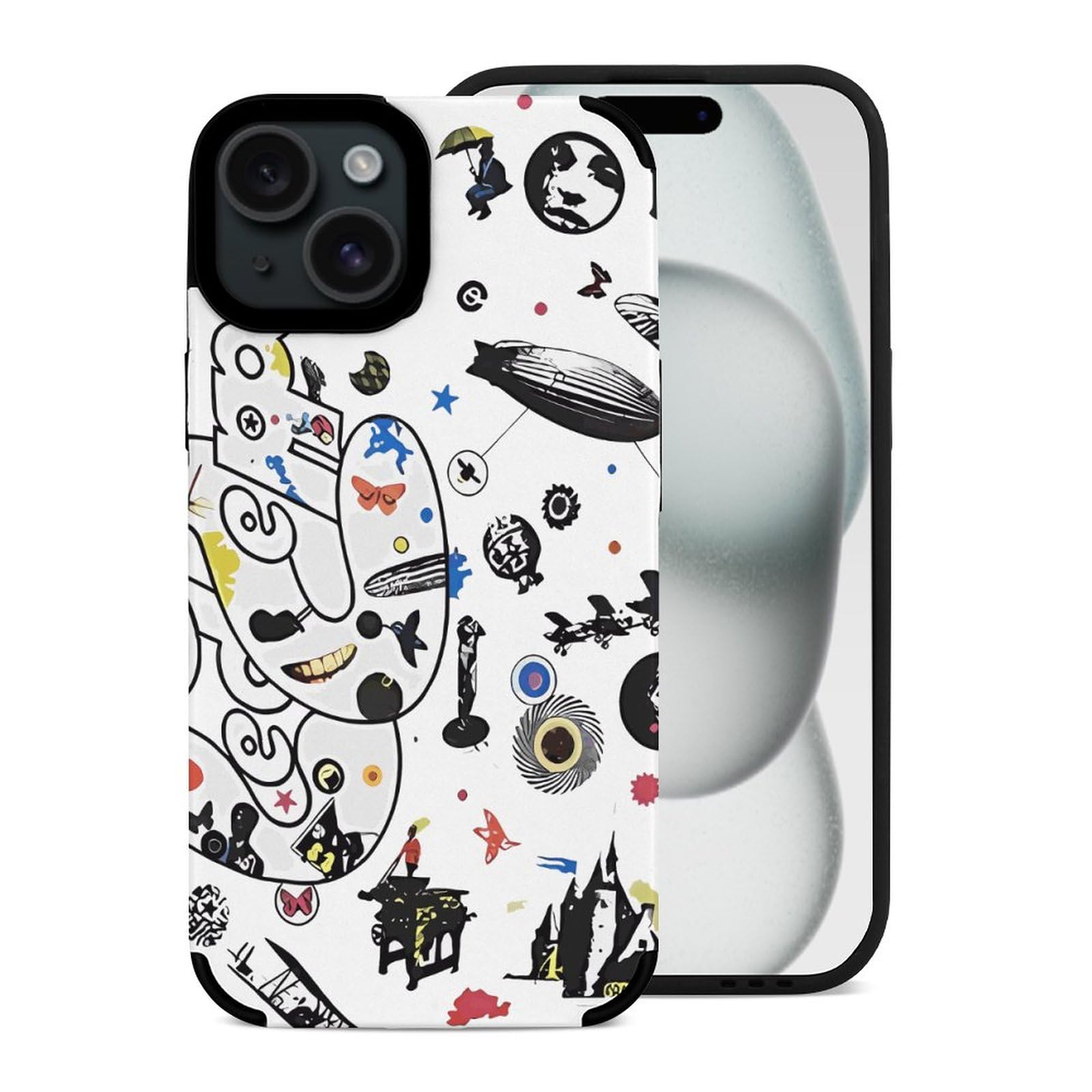 Amazon.co.jp: Led Zeppelin III E iPhone 15 ケース iPhone 15 Plus