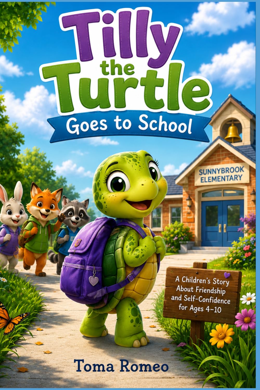 Tilly the Turtle Goes to School: A Children’s Story About Friendship and Self-Confidence for Ages 4–10
